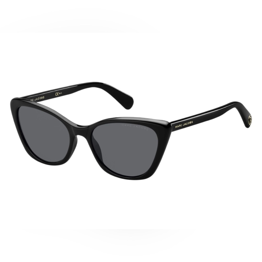 Marc Jacobs 362/S Cat Eye Sunglasses Black 807IR 56-18-145 Designer Frames Only - Picture 10 of 11